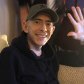 James waves and smiles at his Nanna Cheryl’s Boxing Day Party after his liver transplant