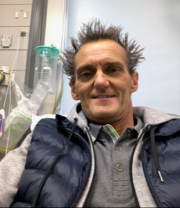 Shaun in hospital